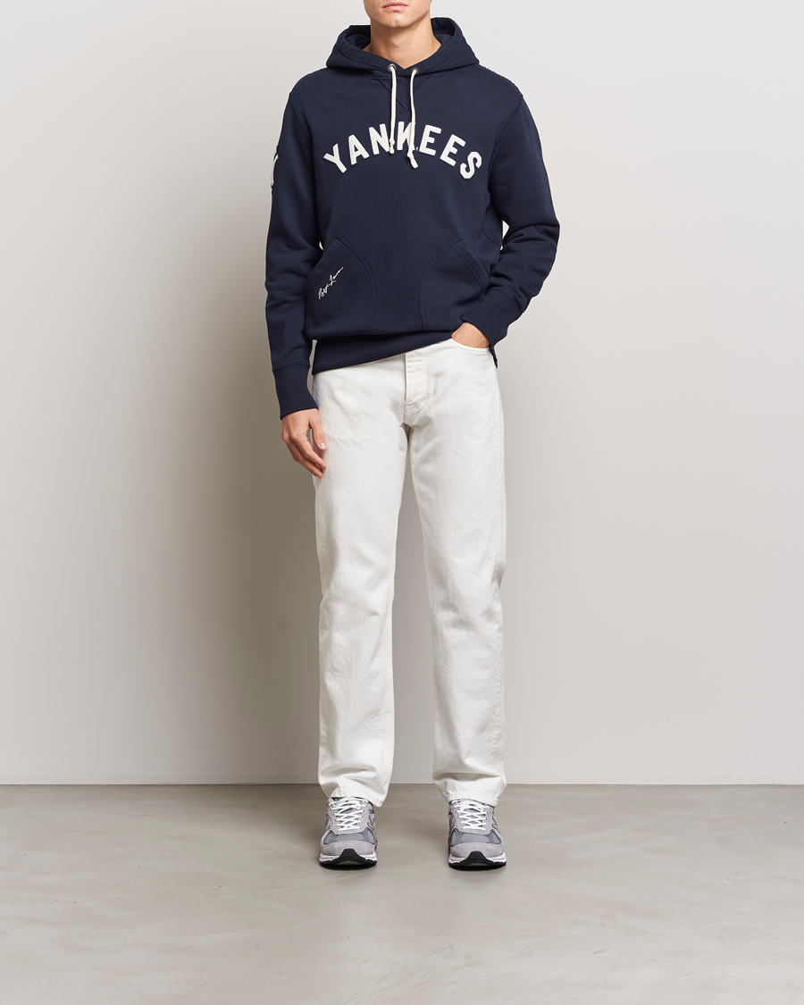 Herren | Pullover | Polo Ralph Lauren | MLB Yankees Hoodie Aviator Navy