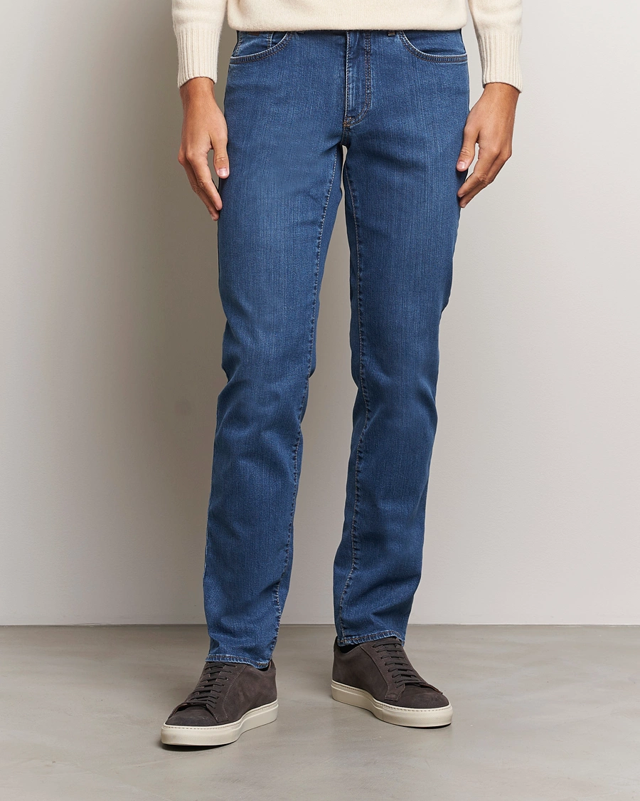 Herren | Jeans | Brax | Cadiz Premium Flex Denim Blue Used