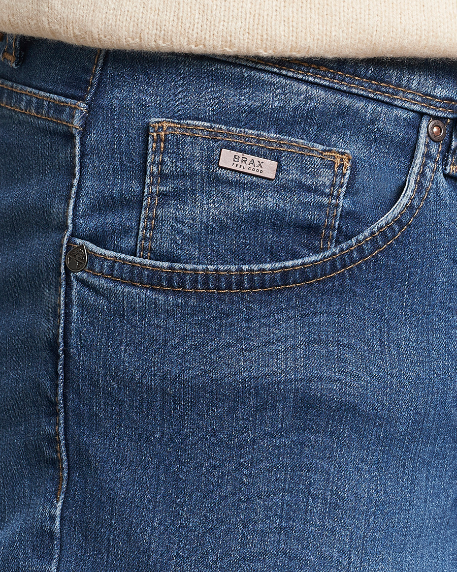Herren | Jeans | Brax | Cadiz Premium Flex Denim Blue Used