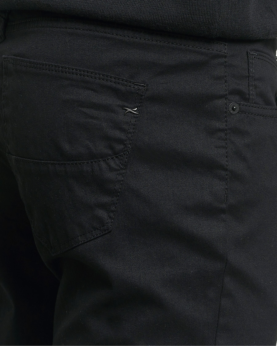 Herren | Hosen | Brax | Cadiz Cotton Satin 5-Pocket Pants Perma Black