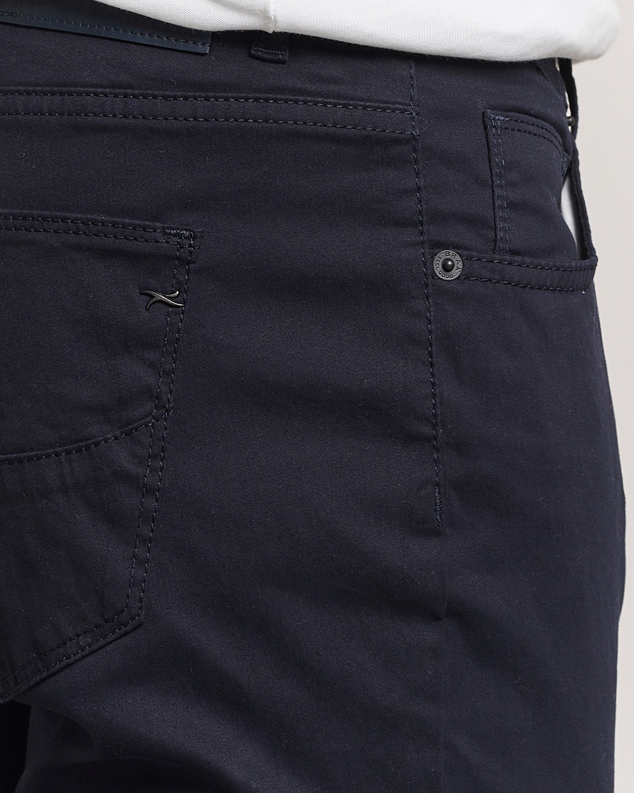 Herren | Hosen | Brax | Cadiz Cotton Satin 5-Pocket Pants Perma Blue