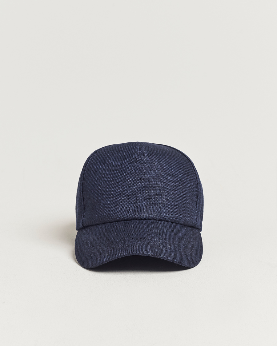 Herren | Wigéns Baseball Linen Cap Navy | Wigéns | Baseball Linen Cap Navy