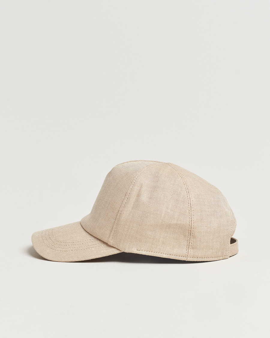 Men |  | Wigéns | Baseball Linen Cap Sand