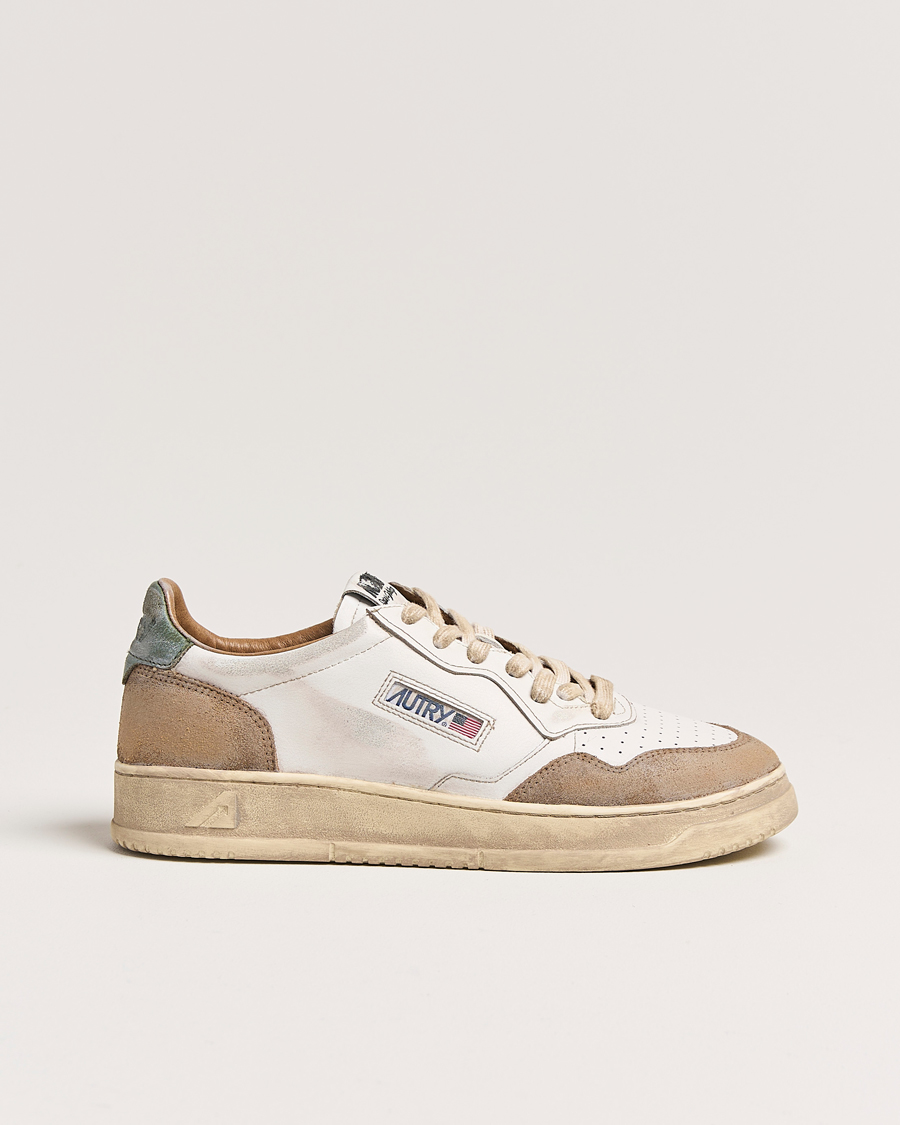 Herren | Autry Super Vintage Low Leather/Suede Sneaker Cyprs/Cognac | Autry | Super Vintage Low Leather/Suede Sneaker Cyprs/Cognac