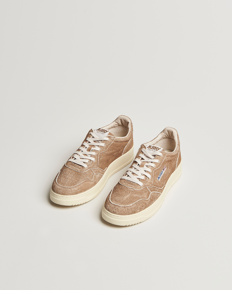 Herren | Autry Medalist Low Suede Sneaker Texas Brown | Autry | Medalist Low Suede Sneaker Texas Brown