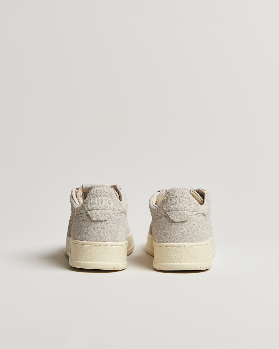 Herren | Autry Medalist Low Suede Sneaker White | Autry | Medalist Low Suede Sneaker White