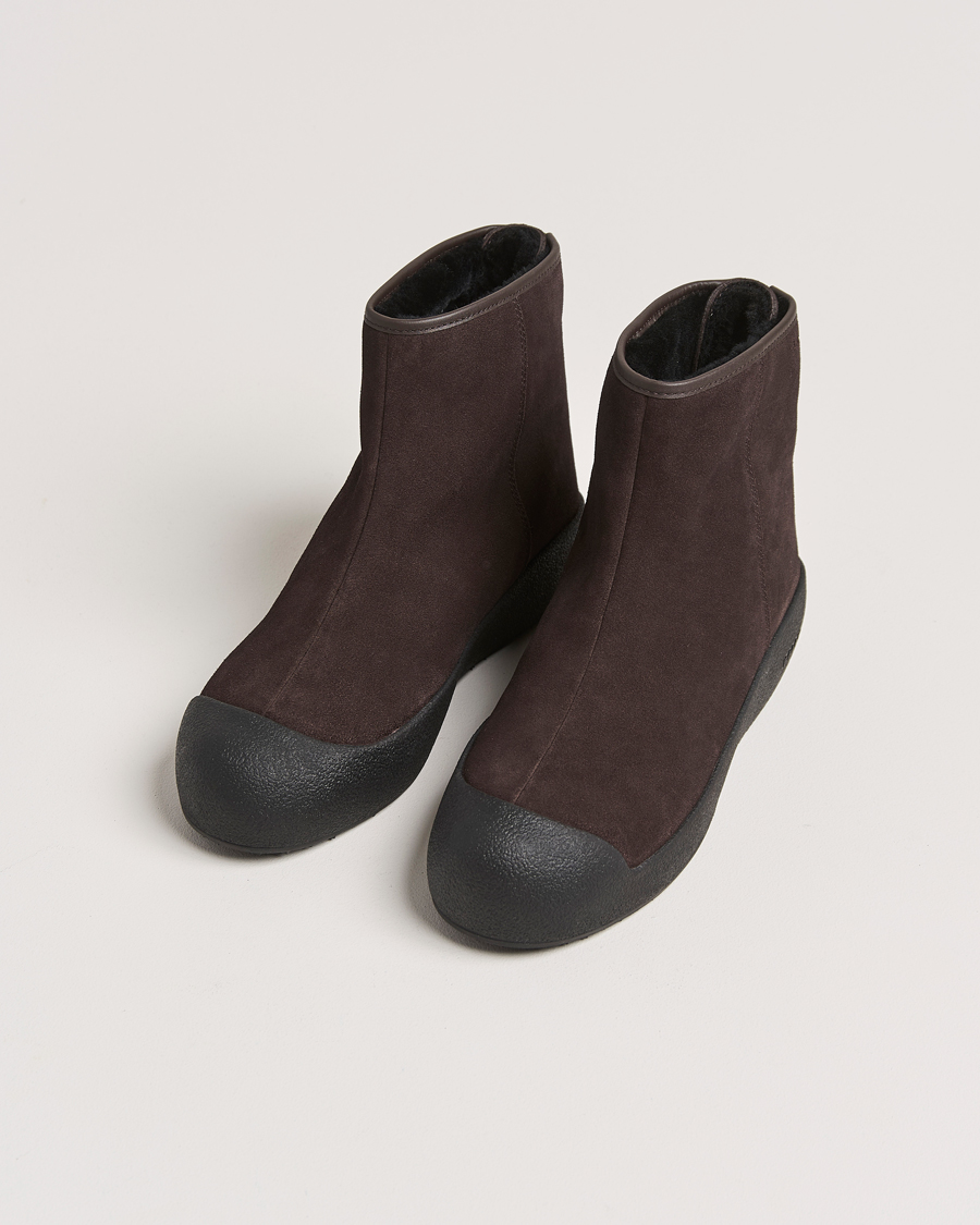 Herren | Bally Guard III M Soft Curling Boot Brown | Bally | Guard III M Soft Curling Boot Brown