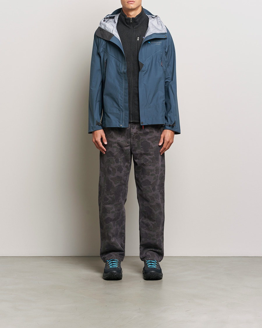 Herren | Jacken | Klättermusen | Asynja Lightweight Waterproof Jacket Midnight Blue
