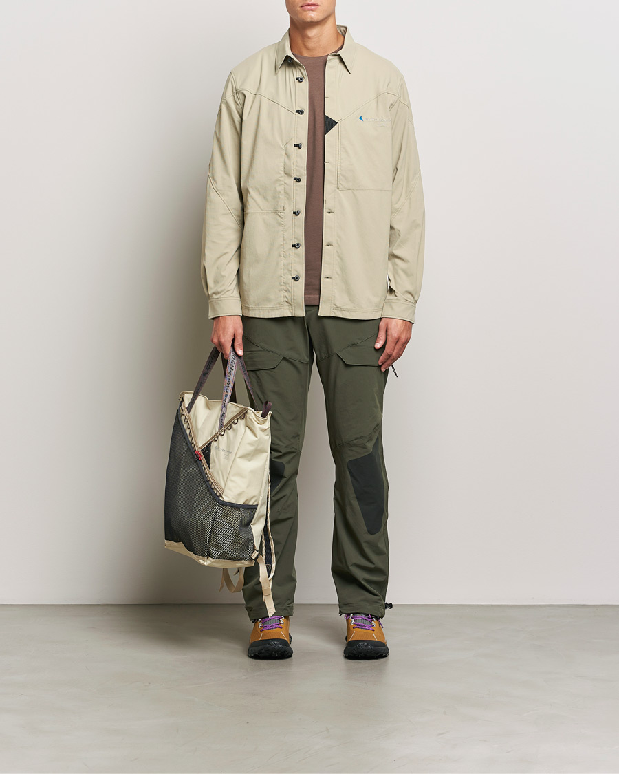 Herren | Hemden | Klättermusen | Garm Technical Outdoor Shirt Silver Green