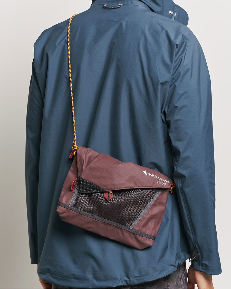 Herren | Klättermusen Hrid 3L Accessory Bag Amaranth Red | Klättermusen | Hrid 3L Accessory Bag Amaranth Red