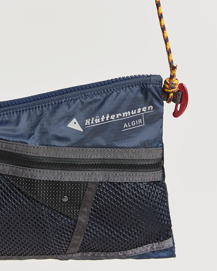 Herren | Klättermusen Algir Accessory Bag Medium Indigo Blue | Klättermusen | Algir Accessory Bag Medium Indigo Blue