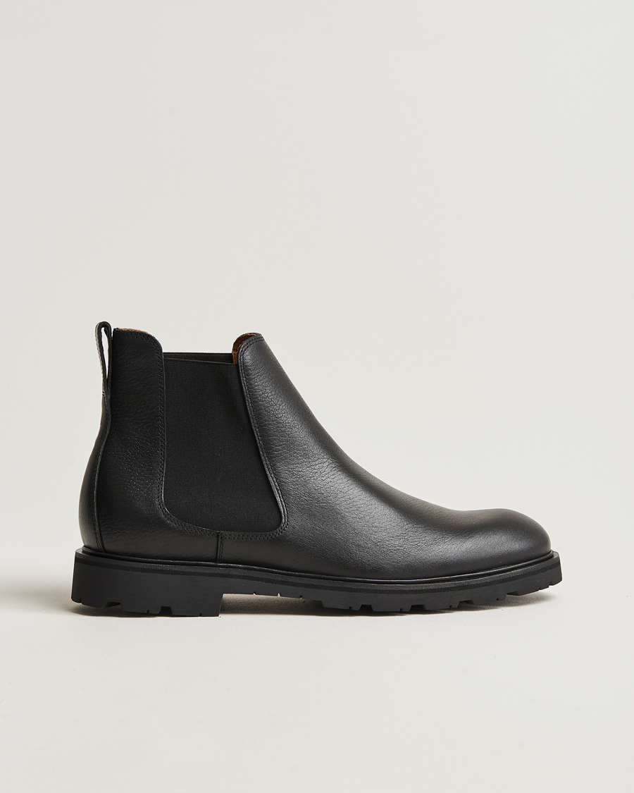 UBR Thunder Chelsea Leather Boot Black bei Care of Carl