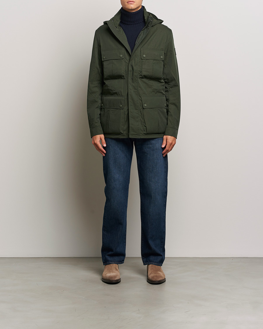 Herren | Jacken | Belstaff | Drome Field Jacket Tile Green
