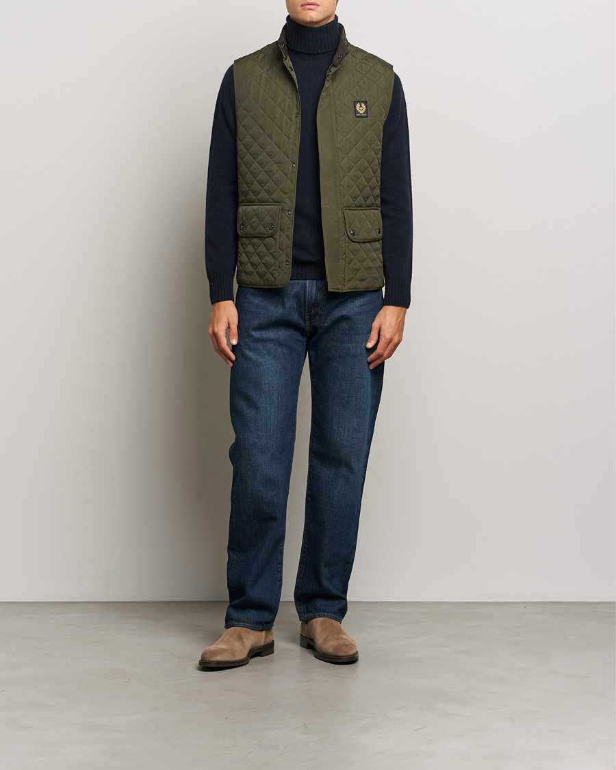 Herren | Westen | Belstaff | Icon Gilet Faded Olive