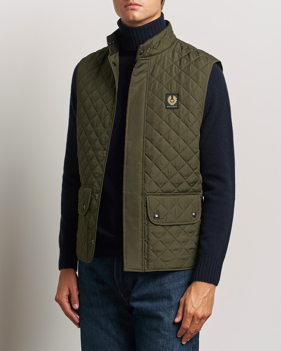 Herren | Westen | Belstaff | Icon Gilet Faded Olive
