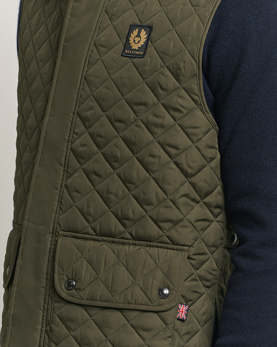 Herren | Westen | Belstaff | Icon Gilet Faded Olive