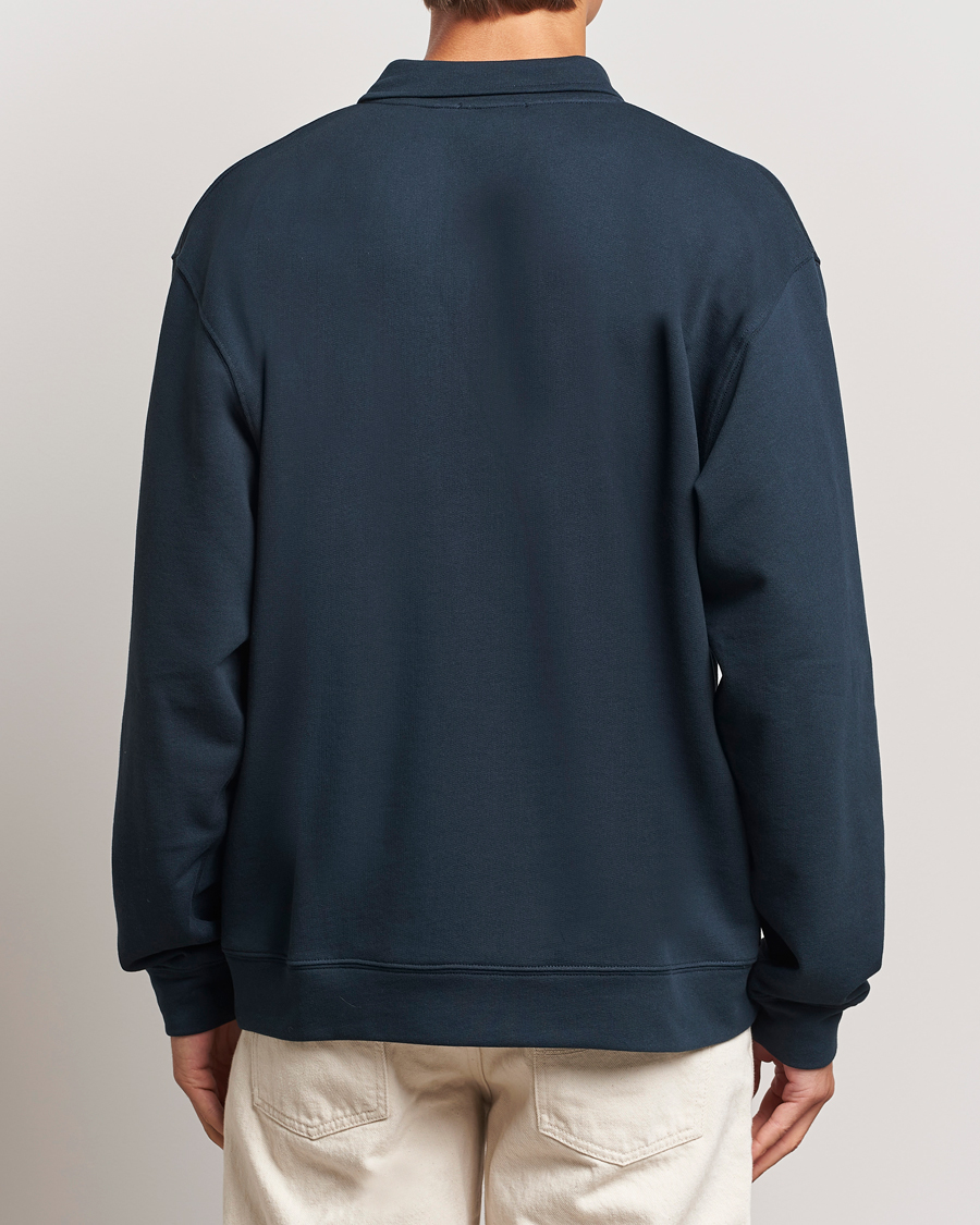 Herren | Pullover | Mackintosh | Rain Shine Zip Sweatshirt Navy