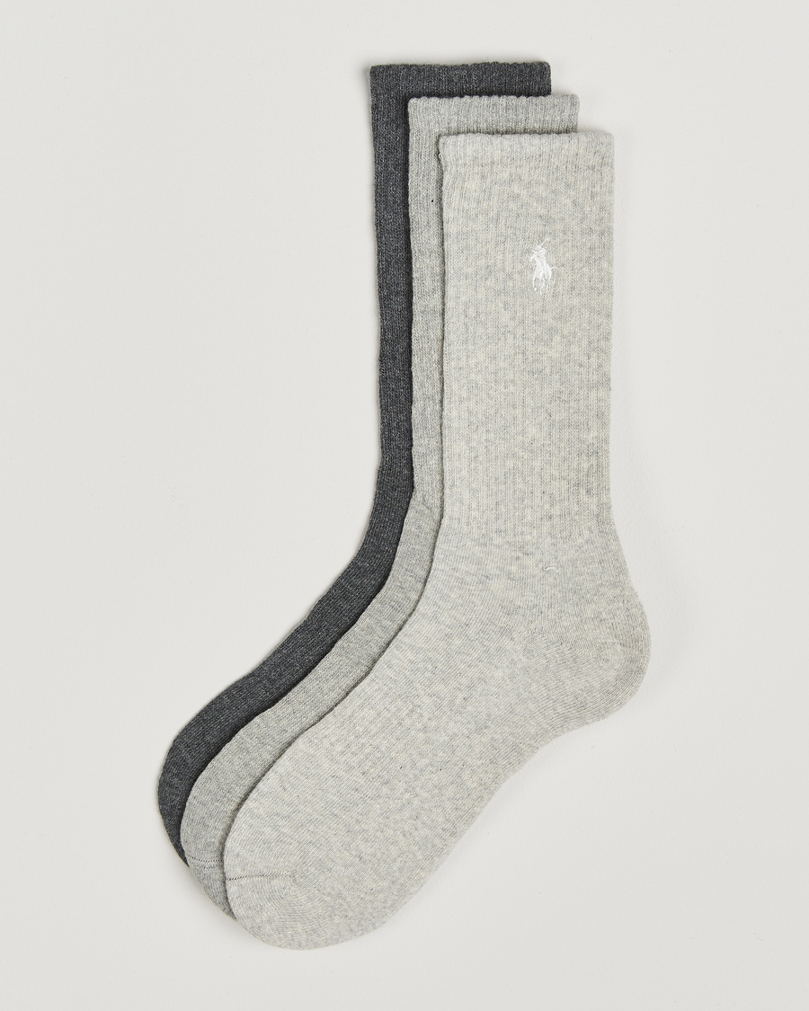 Herren | Unterwäsche | Polo Ralph Lauren | Polo Ralph Lauren3-Pack Tonal Crew SocksMulti