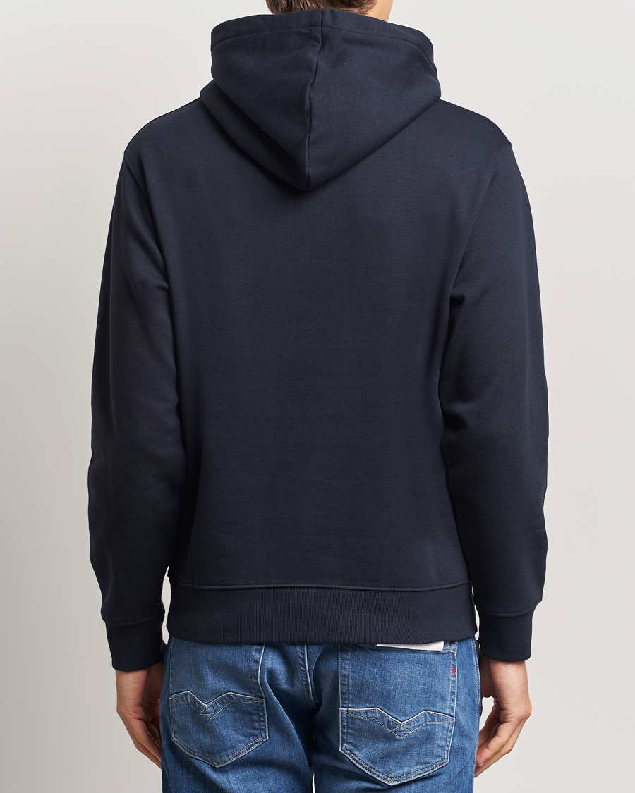 Herren | Pullover | Replay | Tonal Logo Hoodie Navy