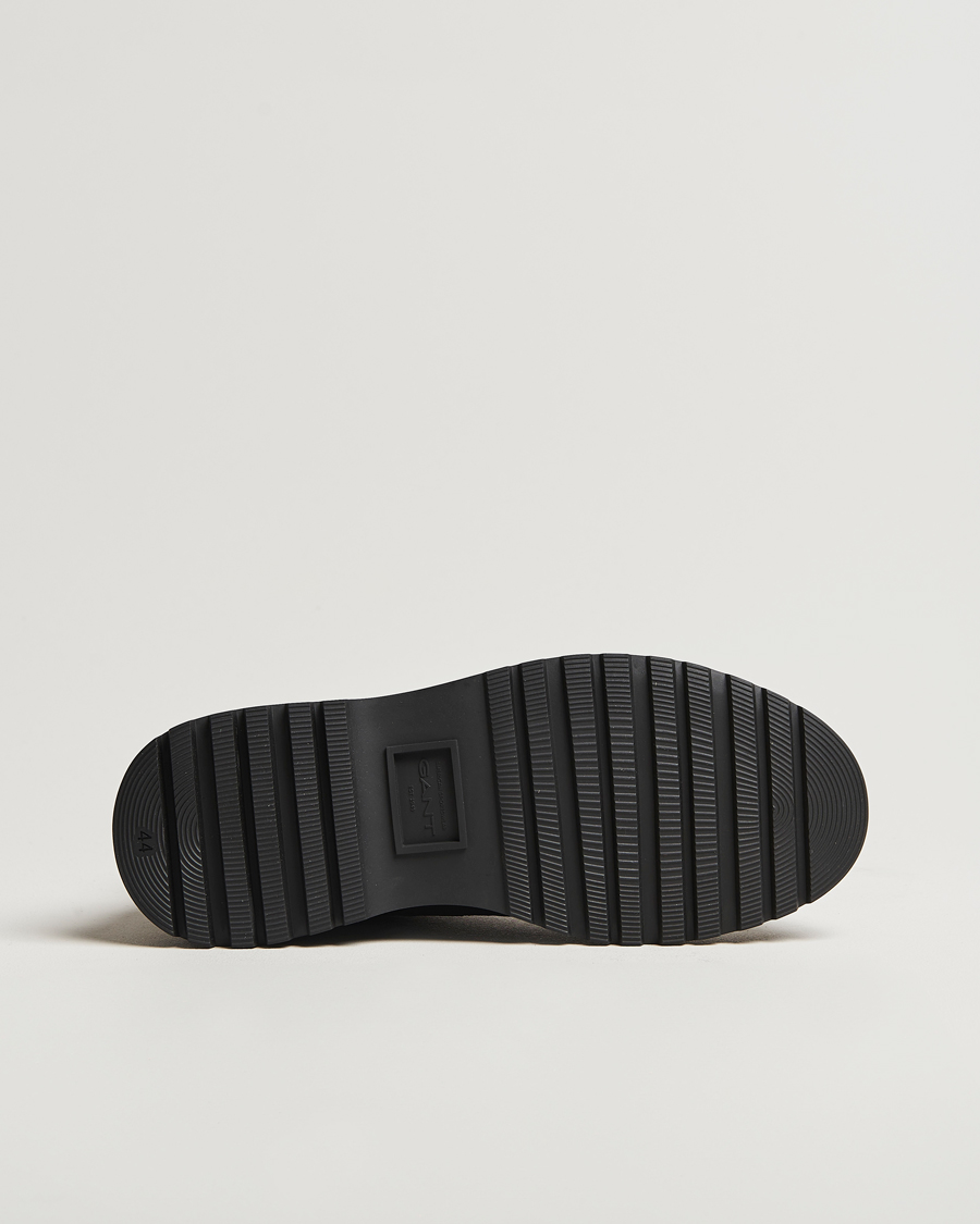 Herren | GANT Clefton Felt Lined Suede Boot Black | GANT | Clefton Felt Lined Suede Boot Black