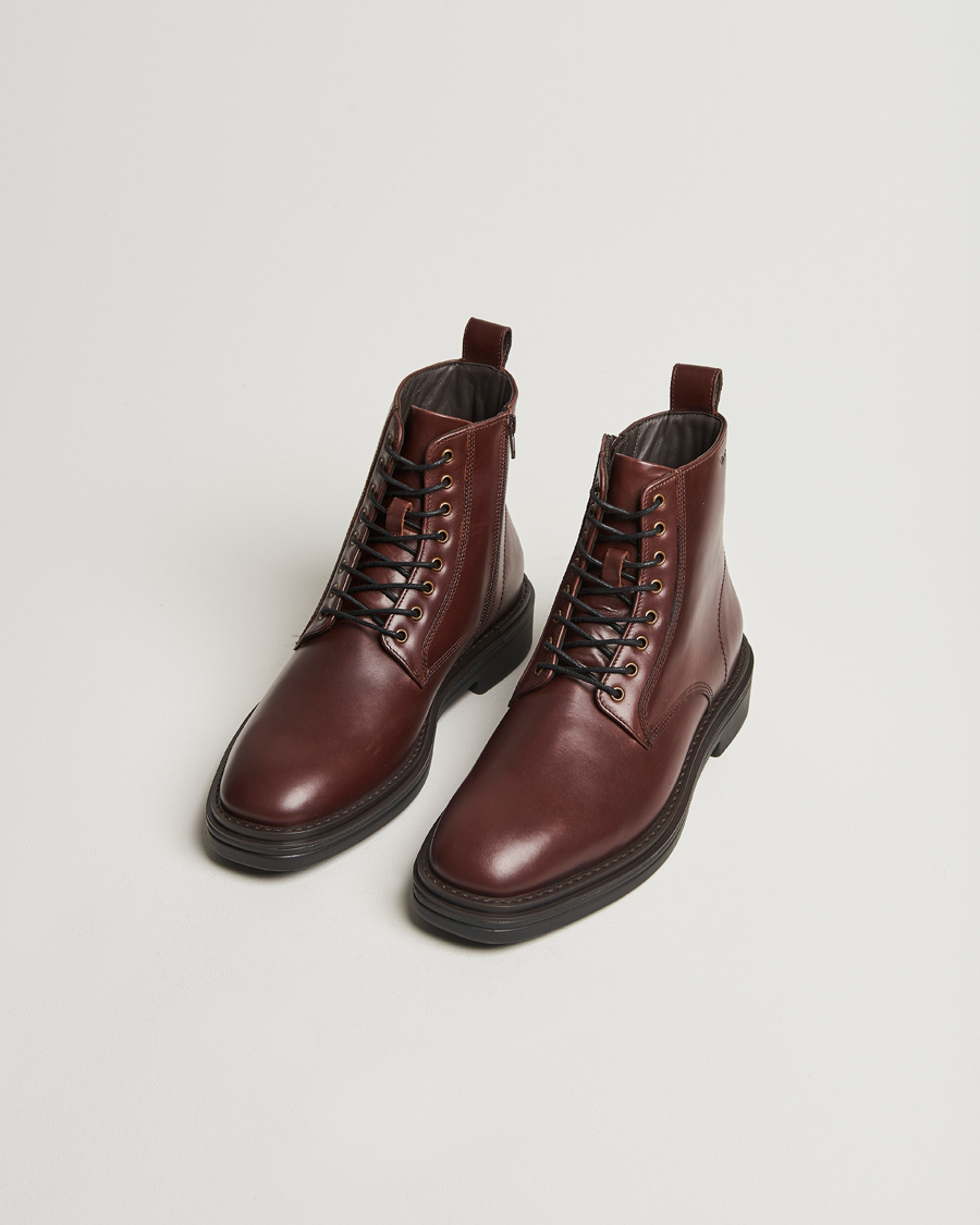 Herren | GANT Boggar Leather Boot Cognac | GANT | Boggar Leather Boot Cognac