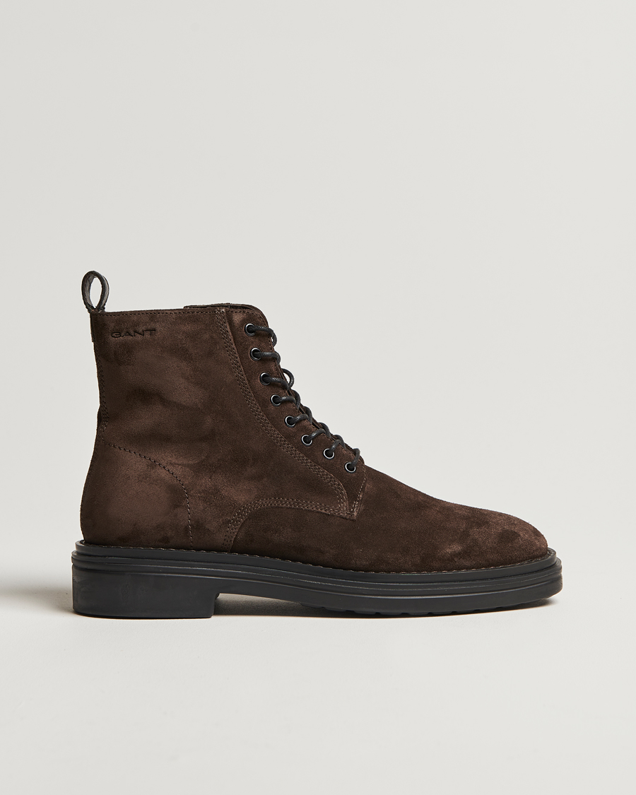 Herren | GANT Boggar Suede Boot Espresso Brown | GANT | Boggar Suede Boot Espresso Brown