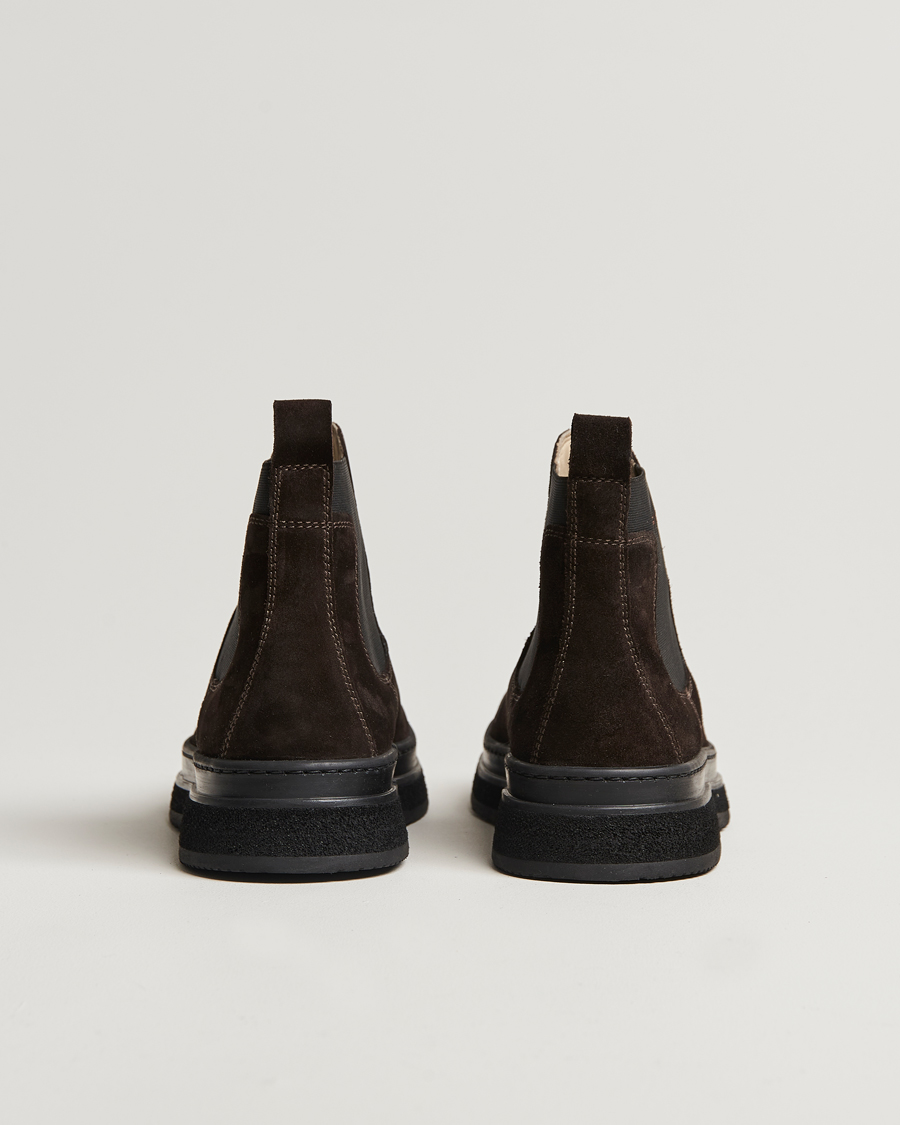Herren | GANT Blistown Shearling Suede Chelsea Boot Espresso Brown | GANT | Blistown Shearling Suede Chelsea Boot Espresso Brown
