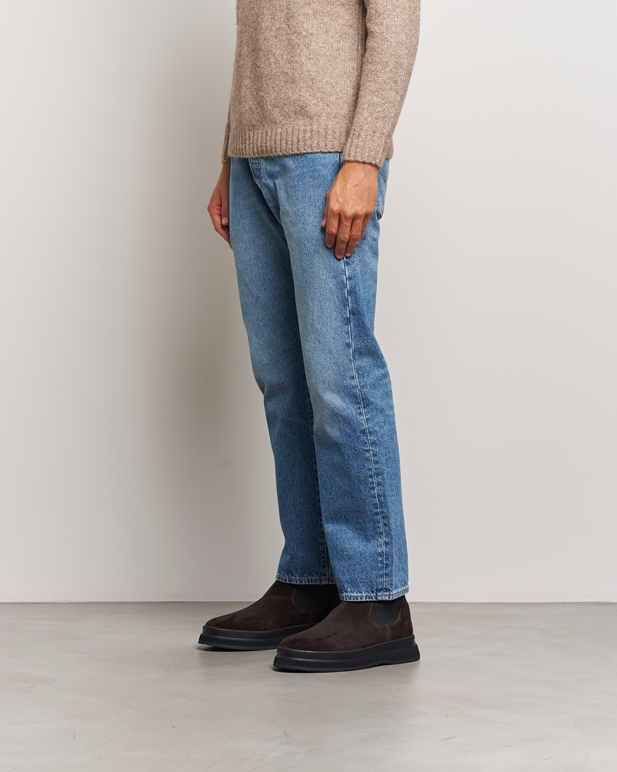 Herren | GANT Blistown Shearling Suede Chelsea Boot Espresso Brown | GANT | Blistown Shearling Suede Chelsea Boot Espresso Brown