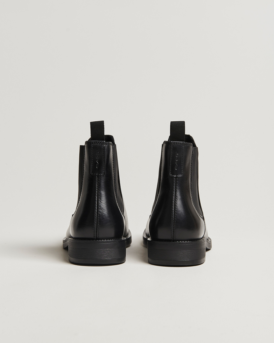 Herren | GANT Rizmood Leather Chelsea Boot Black | GANT | Rizmood Leather Chelsea Boot Black