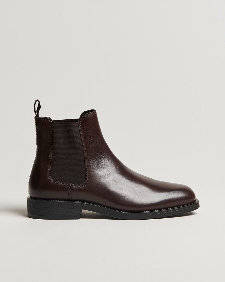 Herren | GANT Rizmood Leather Chelsea Boot Dark Brown | GANT | Rizmood Leather Chelsea Boot Dark Brown