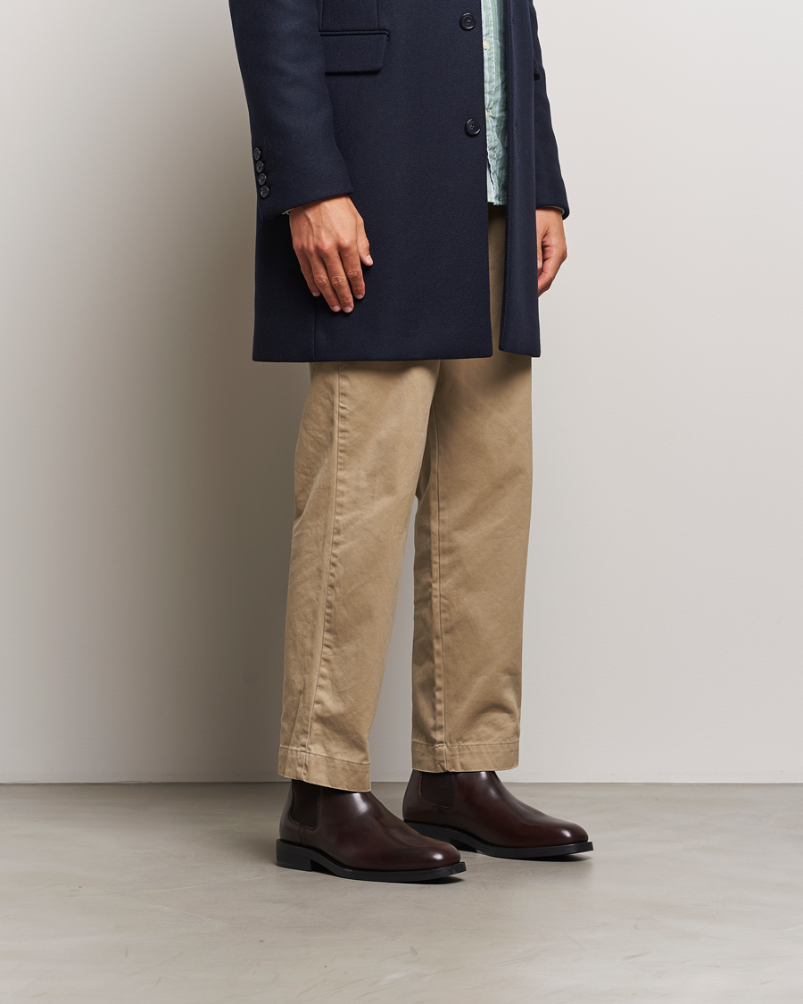 Herren | GANT Rizmood Leather Chelsea Boot Dark Brown | GANT | Rizmood Leather Chelsea Boot Dark Brown