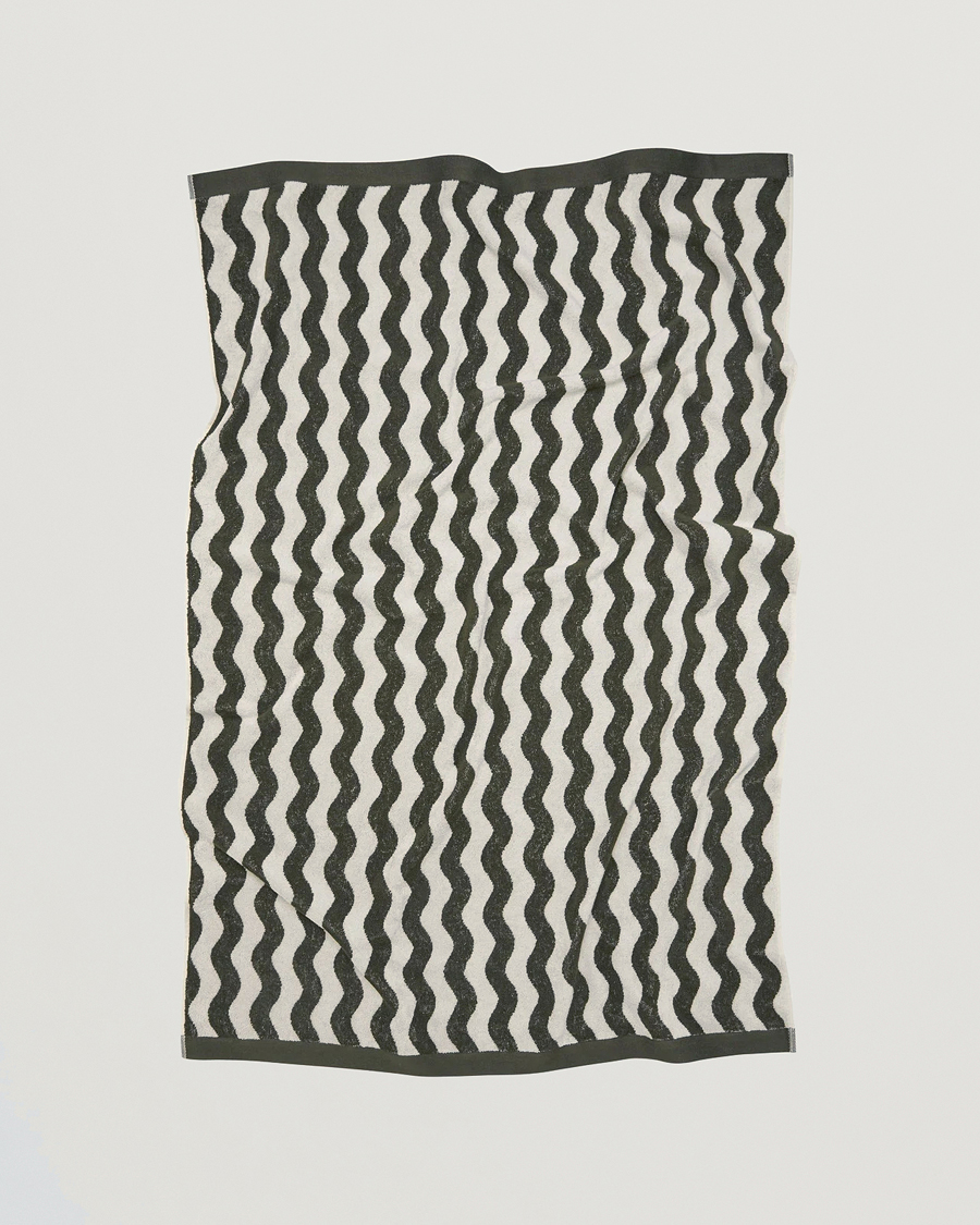 Herren | Textilien | OAS | Forest Waver Towel Green/White