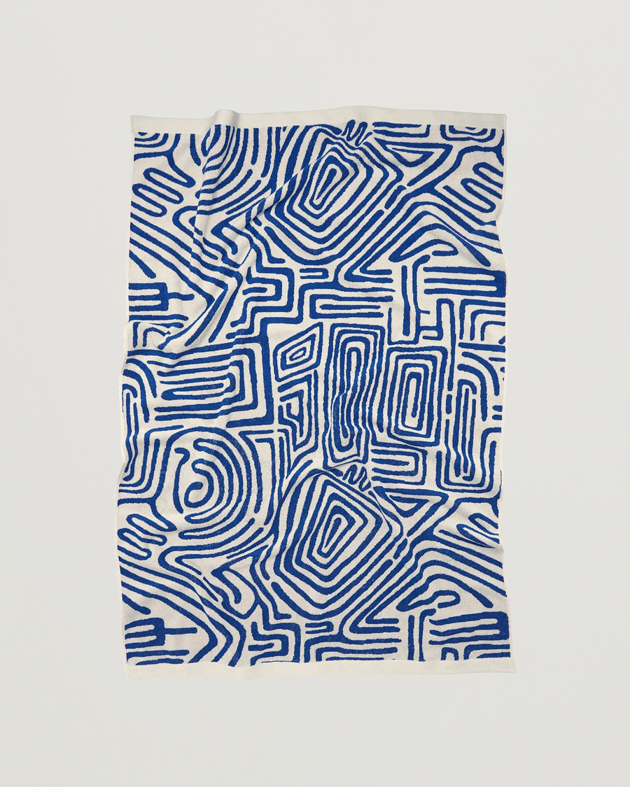 Herren | OAS Eldovado Towel Blue/White | OAS | Eldovado Towel Blue/White