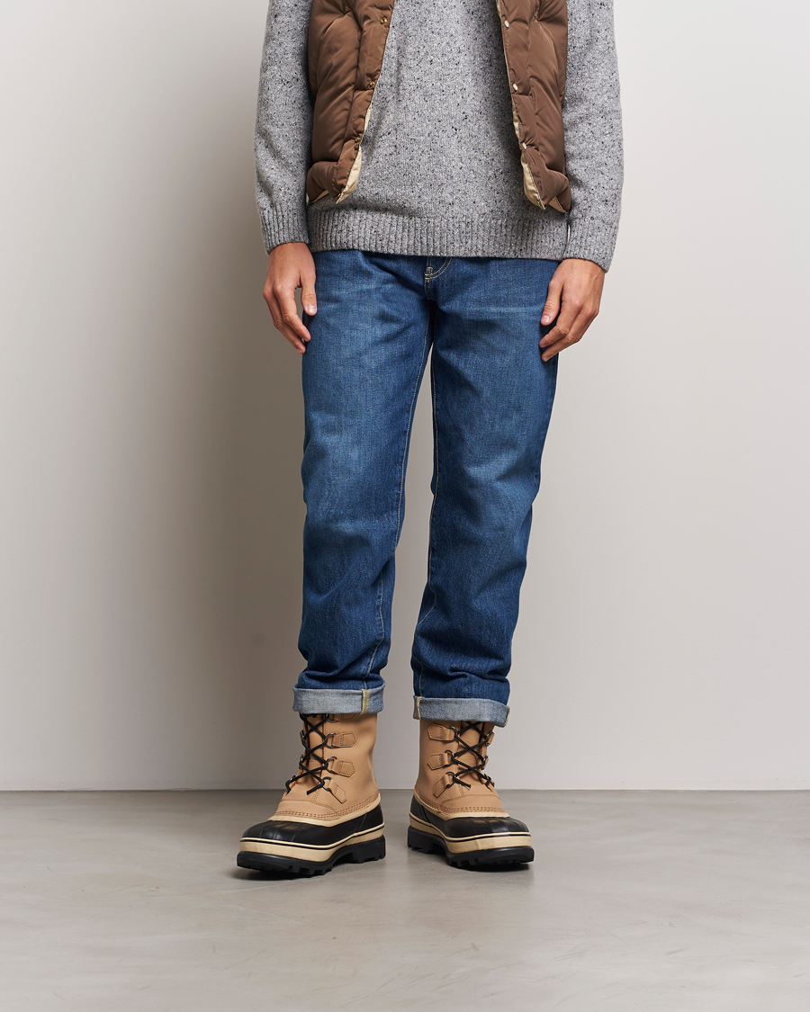 Herren | Boots | Sorel | Caribou WP Felt Lined Leather Boots Buff