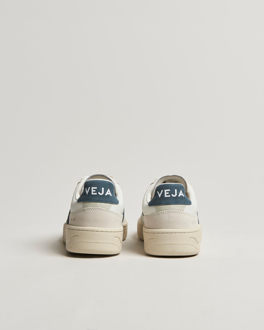 Herren | Veja V-90 Leather Sneaker Extra White California | Veja | V-90 Leather Sneaker Extra White California