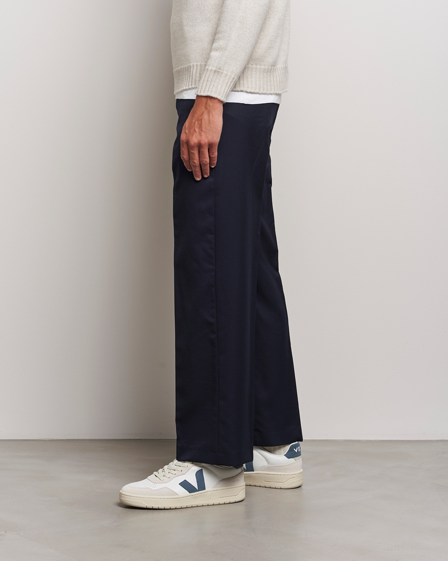 Herren | Veja V-90 Leather Sneaker Extra White California | Veja | V-90 Leather Sneaker Extra White California