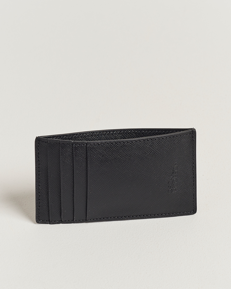 Herren | Kartenetui | Oscar Jacobson | Card Holder Leather Black