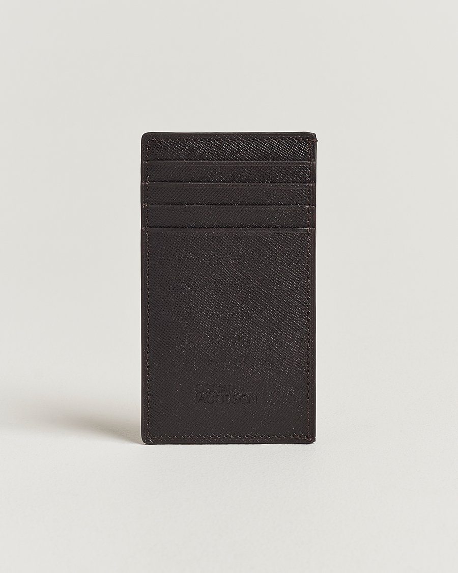 Herren | Geldbörsen | Oscar Jacobson | Card Holder Leather Forastero Brown