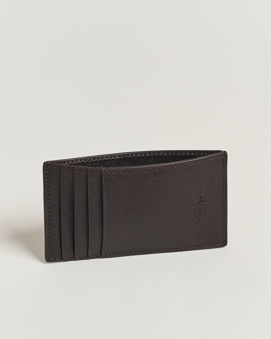 Herren | Kartenetui | Oscar Jacobson | Card Holder Leather Forastero Brown