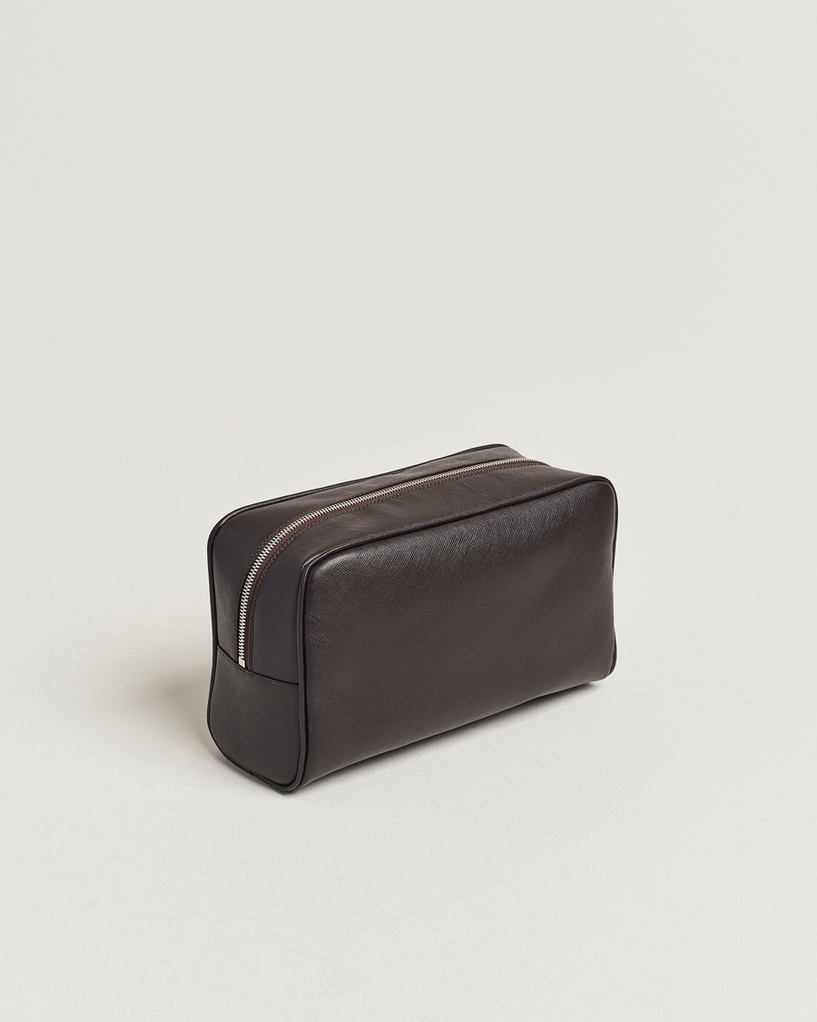 Herren |  | Oscar Jacobson | Grooming Leather Case Forastero Brown