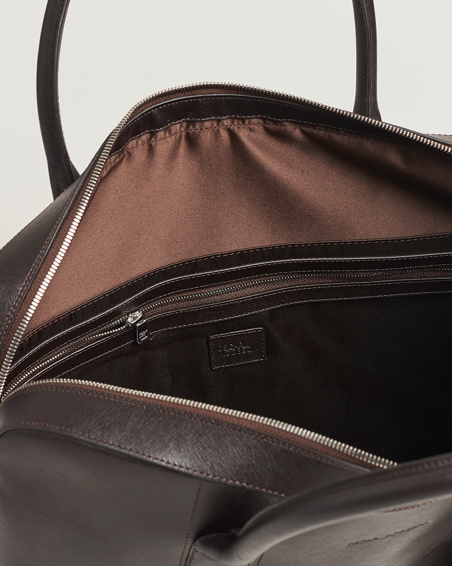 Herren | Oscar Jacobson Leather Briefcase Forastero Brown | Oscar Jacobson | Leather Briefcase Forastero Brown