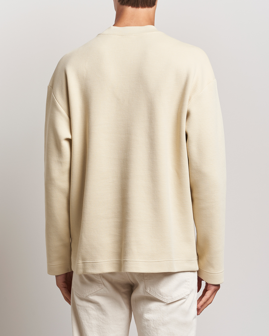 Herren | T-Shirts | NN07 | Benja Long Sleeve T-Shirt Ecru