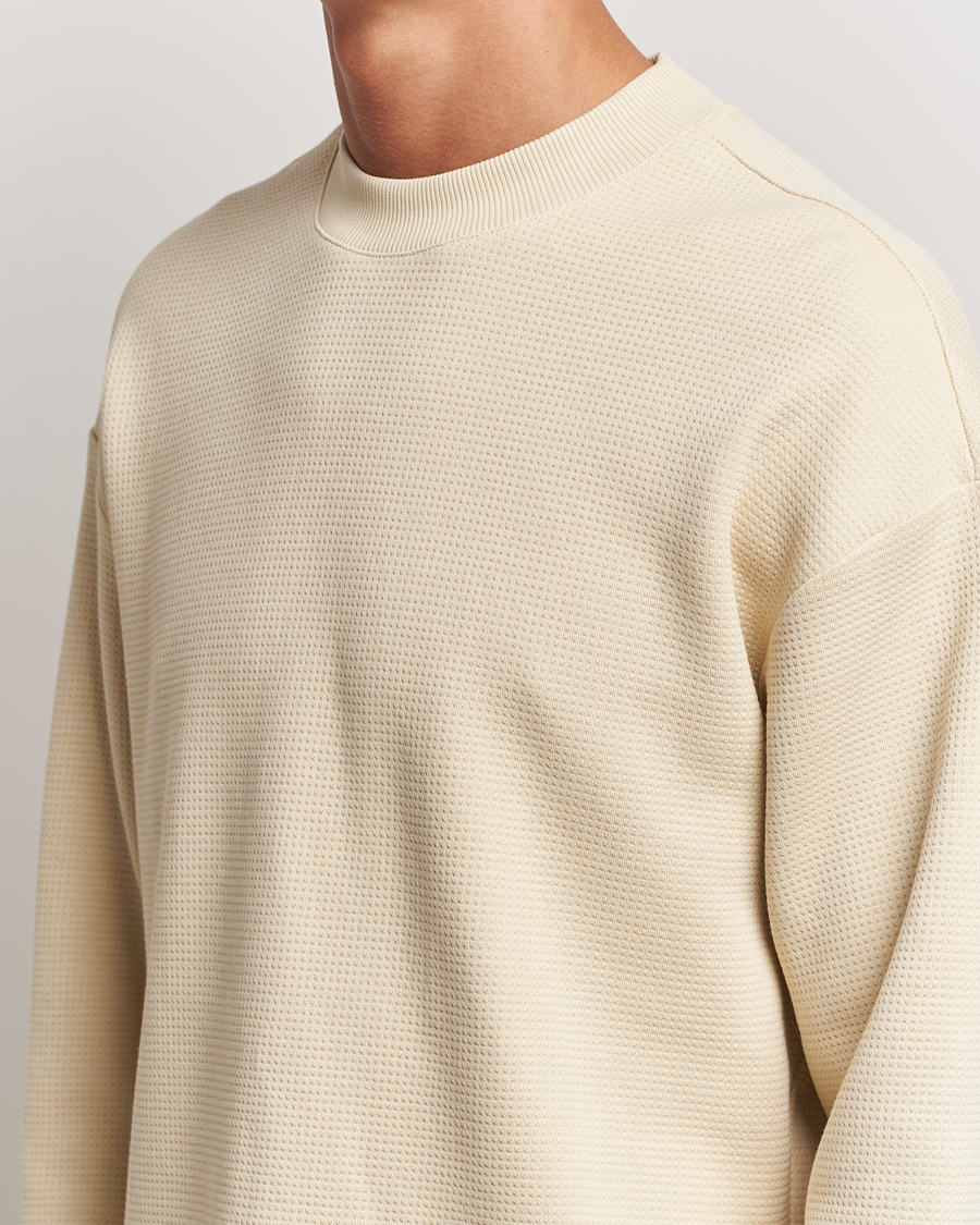Herren | T-Shirts | NN07 | Benja Long Sleeve T-Shirt Ecru