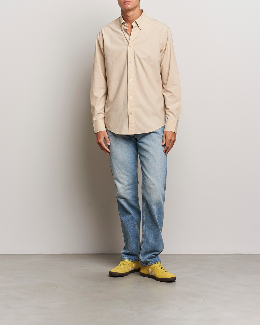 Herren | Hemden | NN07 | Colby Lyocell/Cotton Button Down Shirt White Peppar