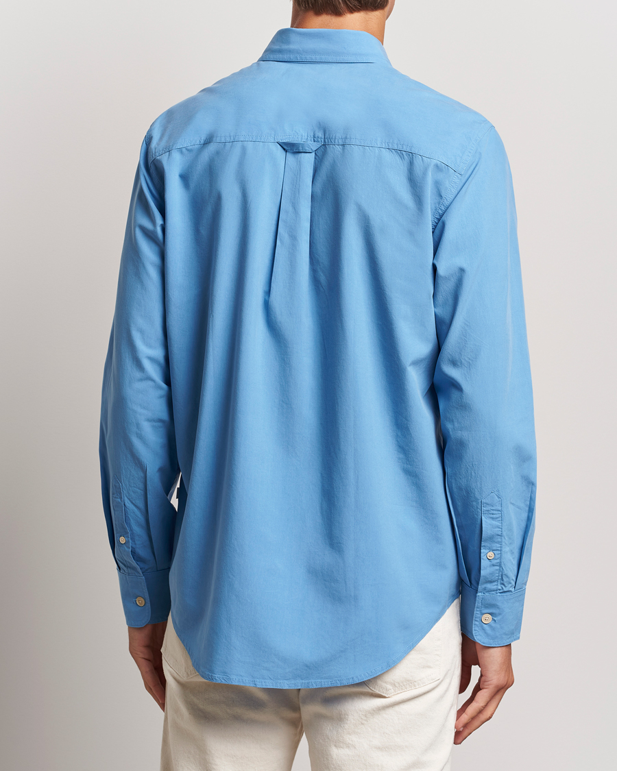 Herren | Hemden | NN07 | Colby Lyocell/Cotton Button Down Shirt Blue Jasper