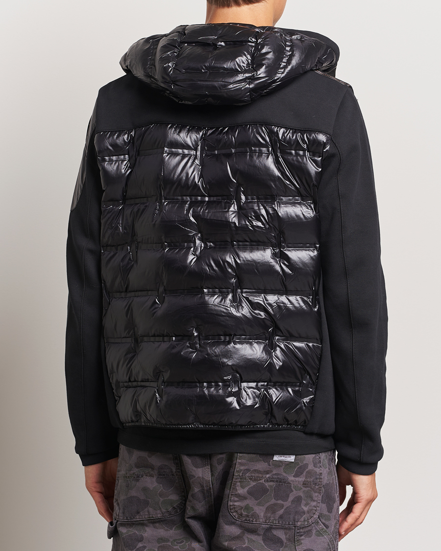 Herren | Jacken | Parajumpers | Gyles Piquet Puffer Hybrid Jacket Black