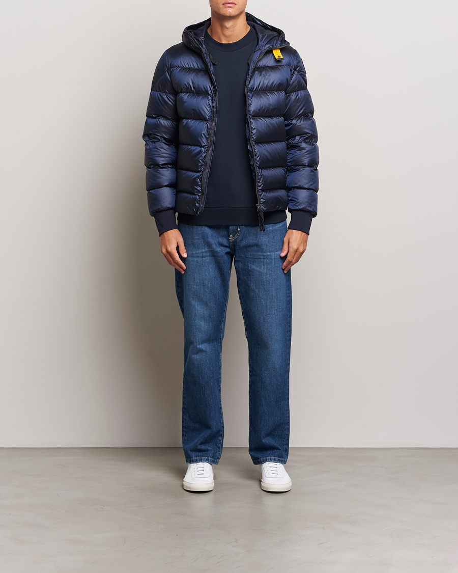 Herren | Jacken | Parajumpers | Pharrell Sheen High Gloss Jacket Blue Navy