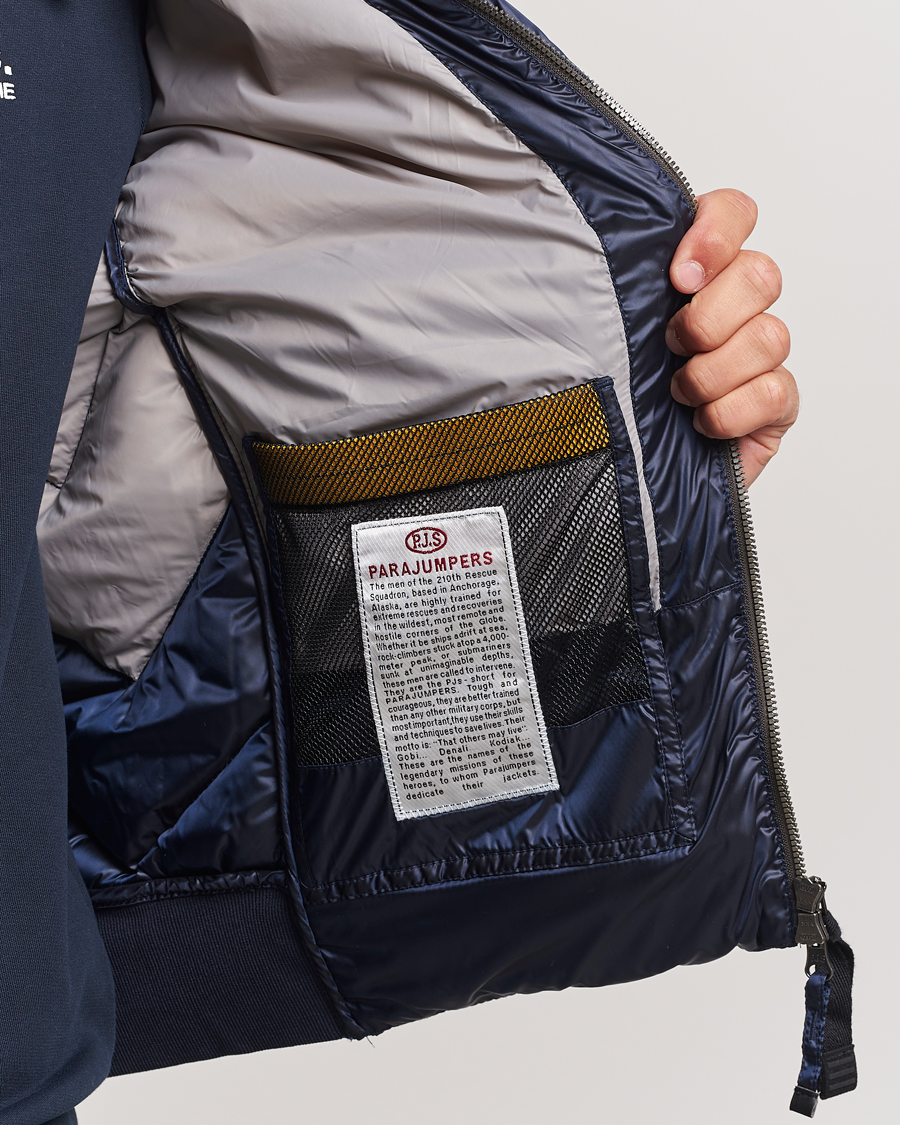 Herren | Jacken | Parajumpers | Pharrell Sheen High Gloss Jacket Blue Navy
