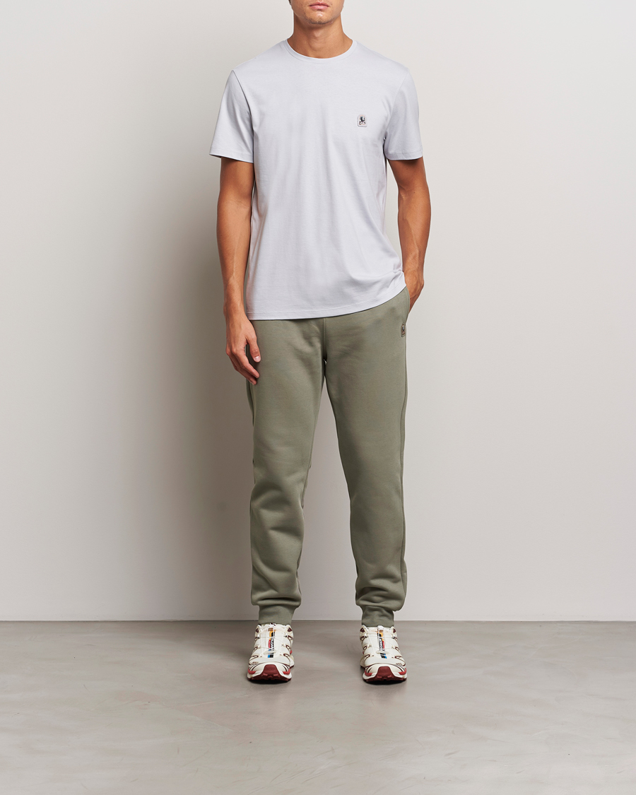 Herren | T-Shirts | Parajumpers | Basic Patch T-Shirt Lunar Rock