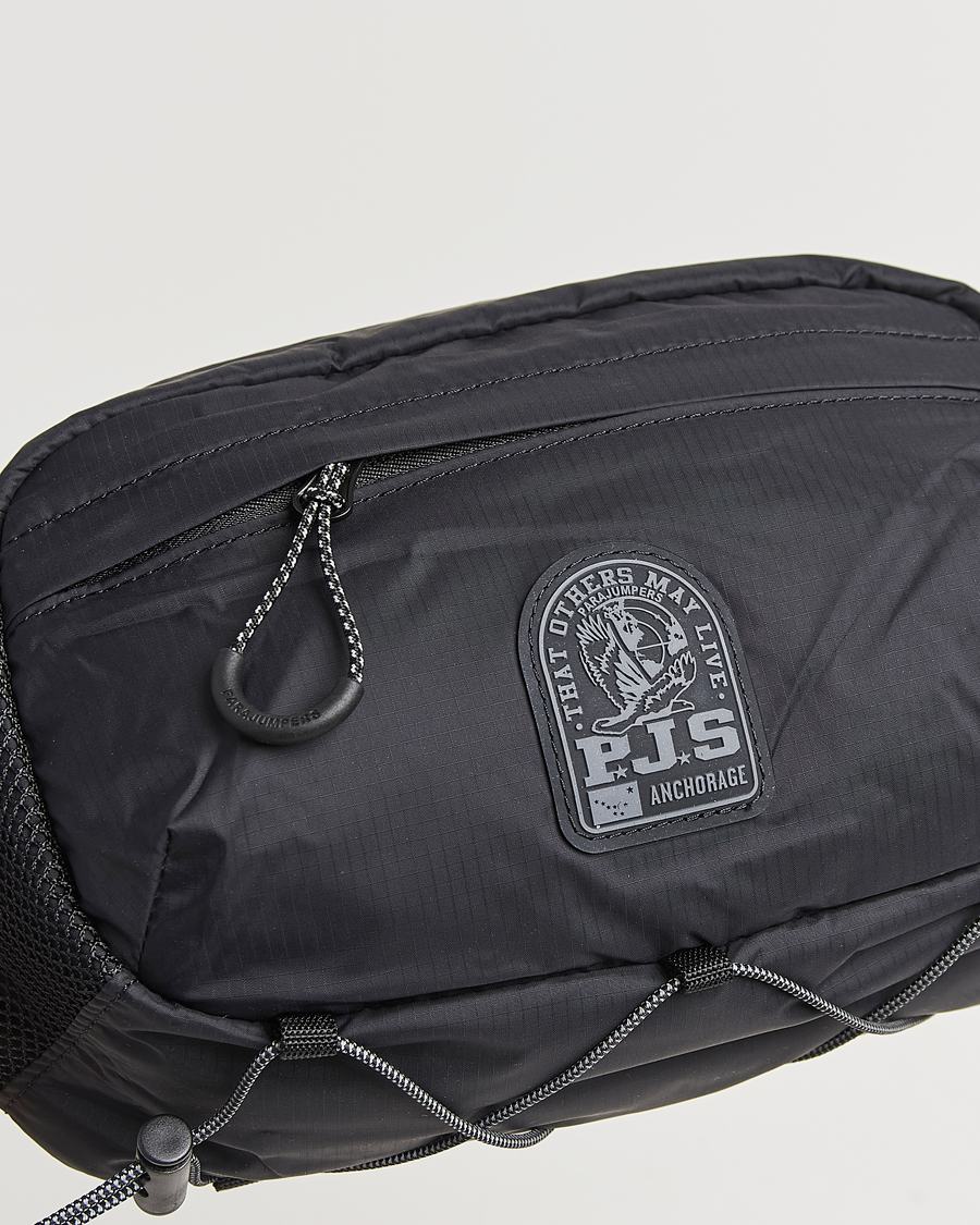 Herren | Parajumpers Edric Nylon Ripstop Washbag Black | Parajumpers | Edric Nylon Ripstop Washbag Black
